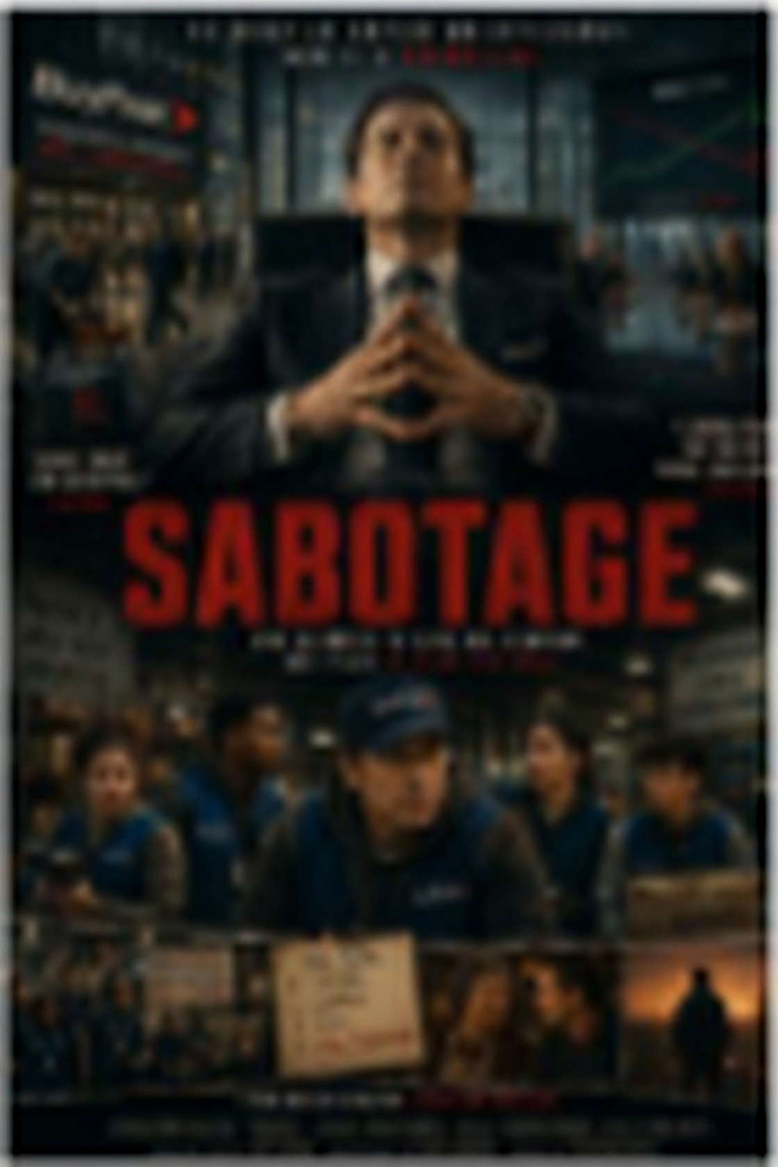 Sabotage — key art