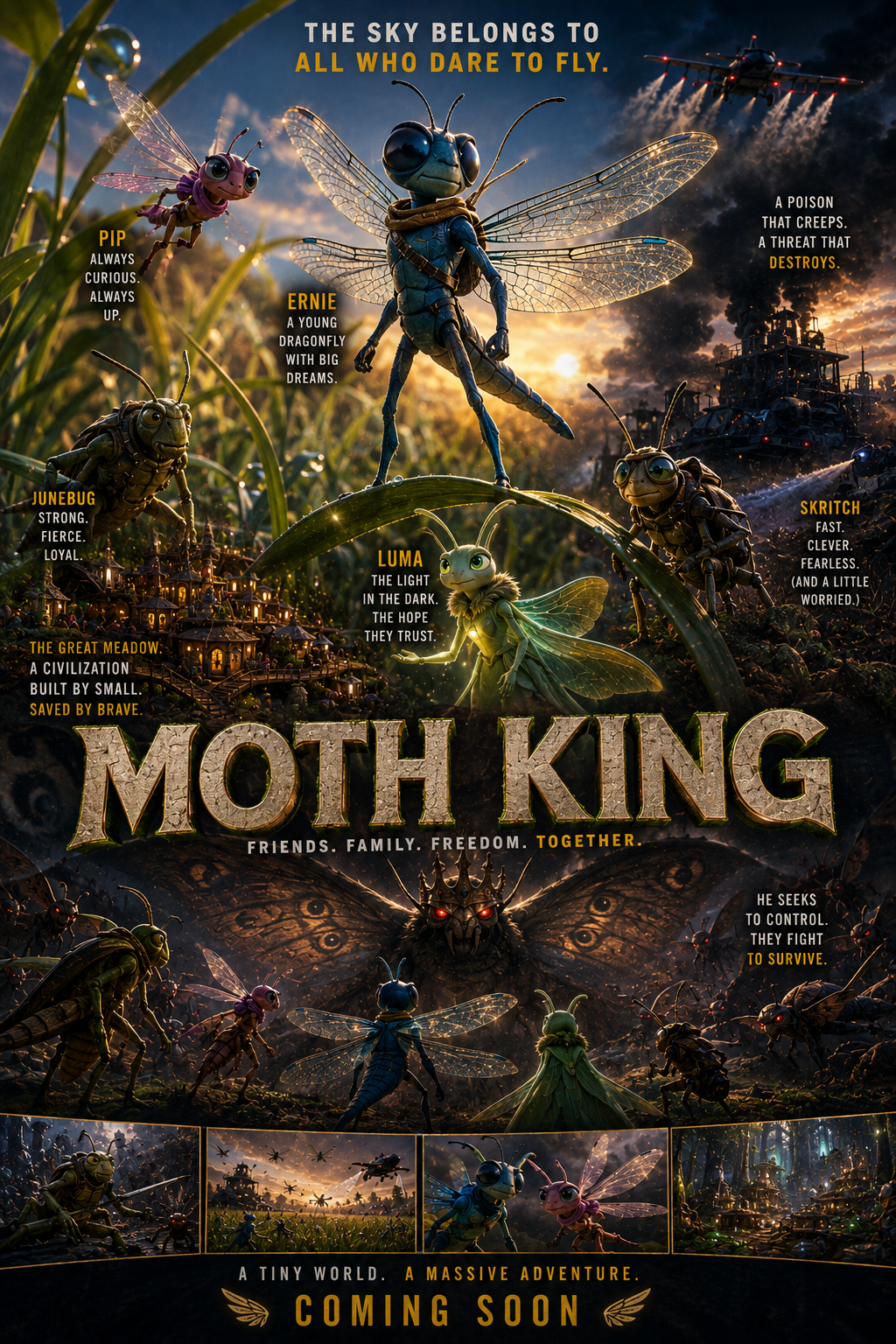 Moth King — key art